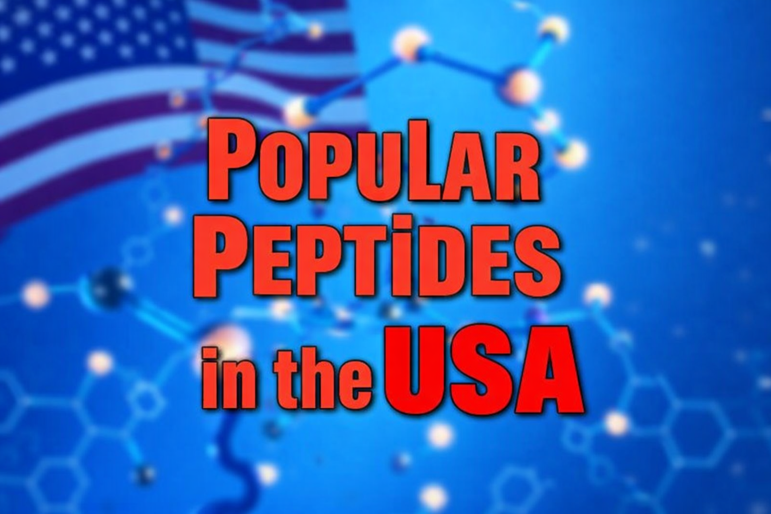 Popular peptides in the United States