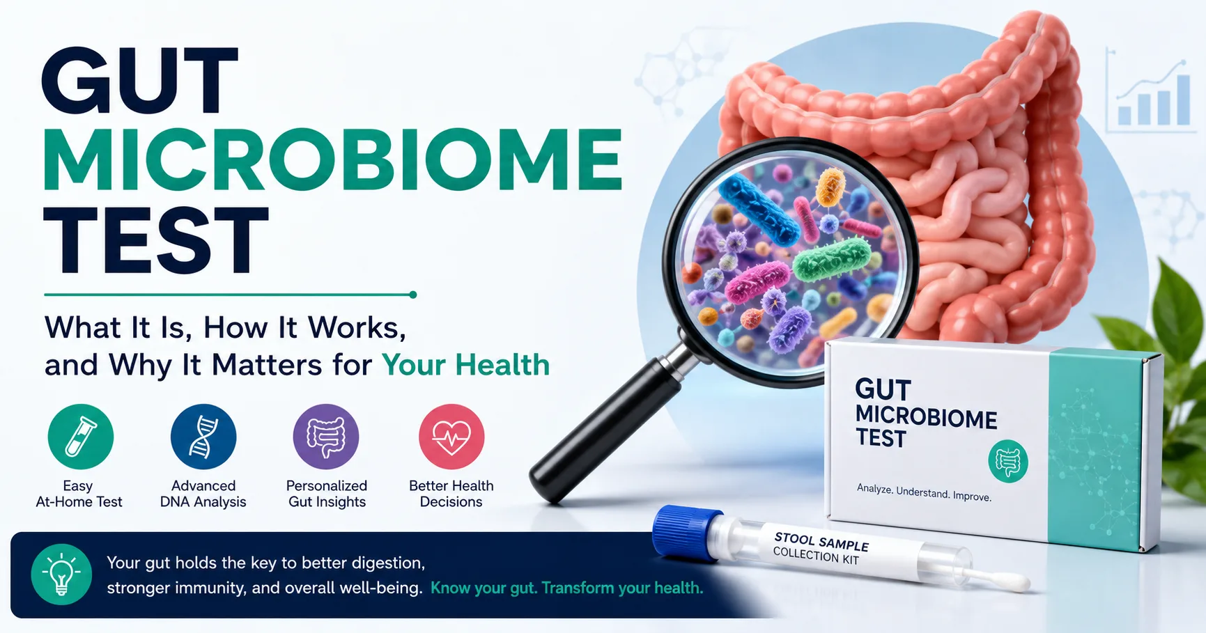 Gut microbiome test overview