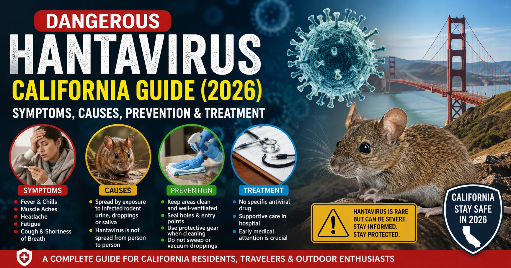 Hantavirus guide for California 2026