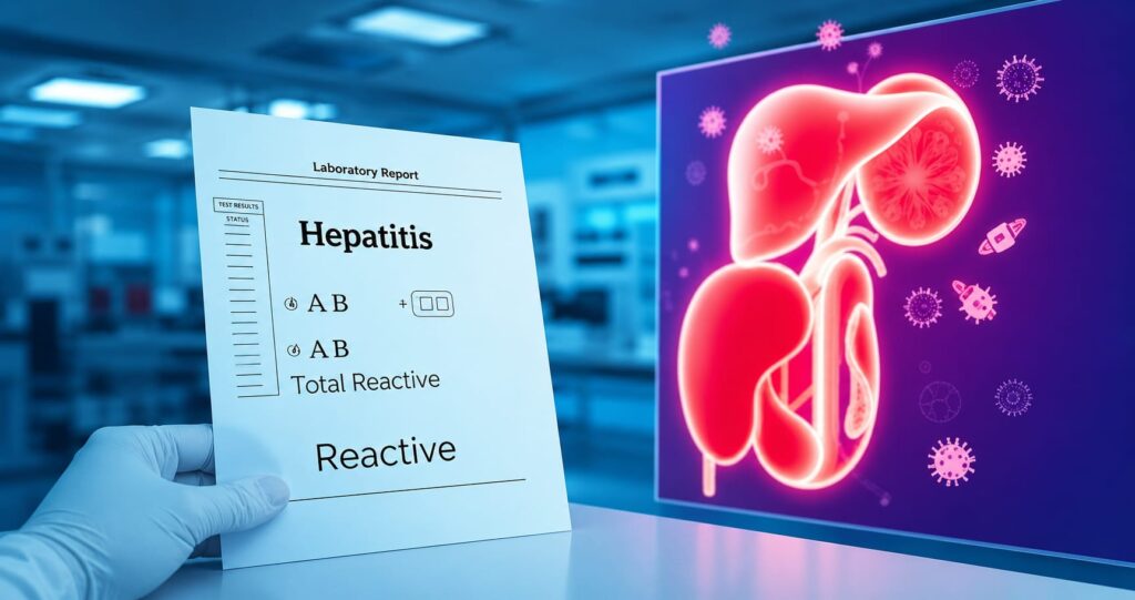 Hepatitis A AB Total Reactive