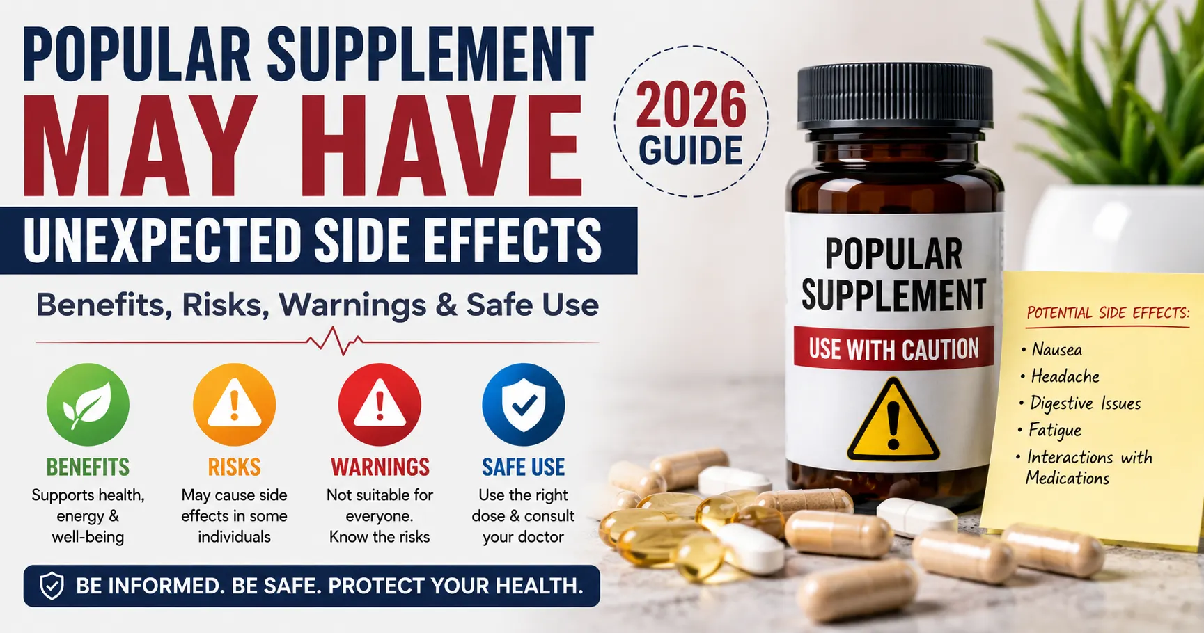 Popular supplement risks and safety guide
