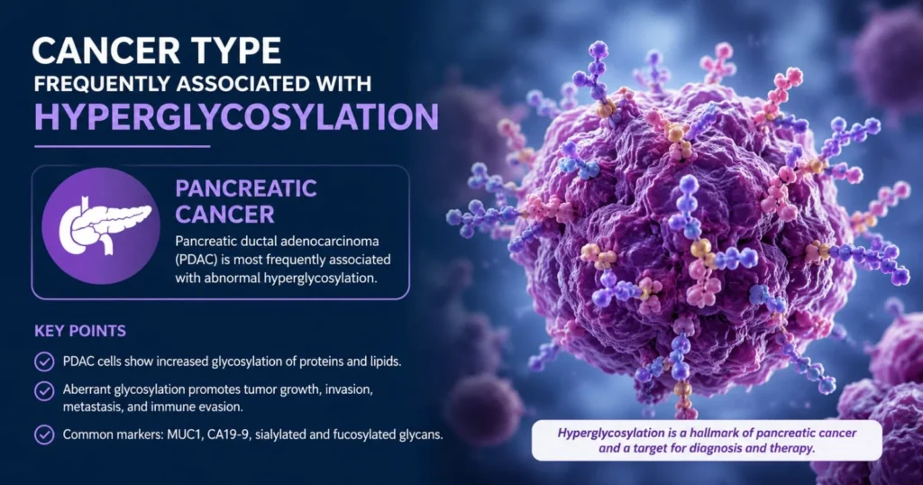 Cancer Types Frequently Associated With Hyperglycosylation