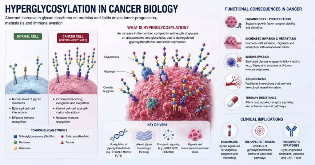 Hyperglycosylation in Cancer Biology