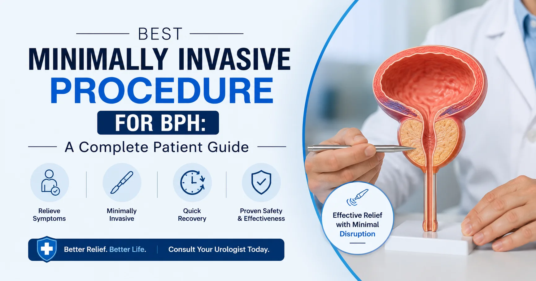 Minimally invasive procedure for BPH explained