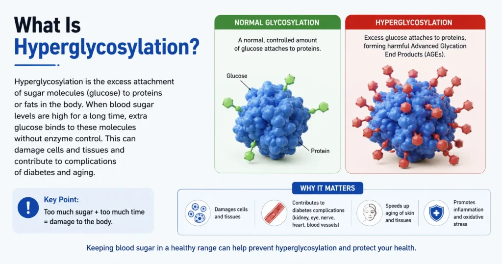 Understanding hyperglycosylation and its effects
