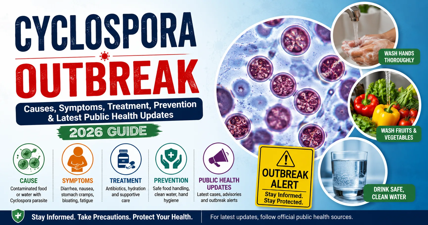 Cyclospora Outbreak 2026 Guide