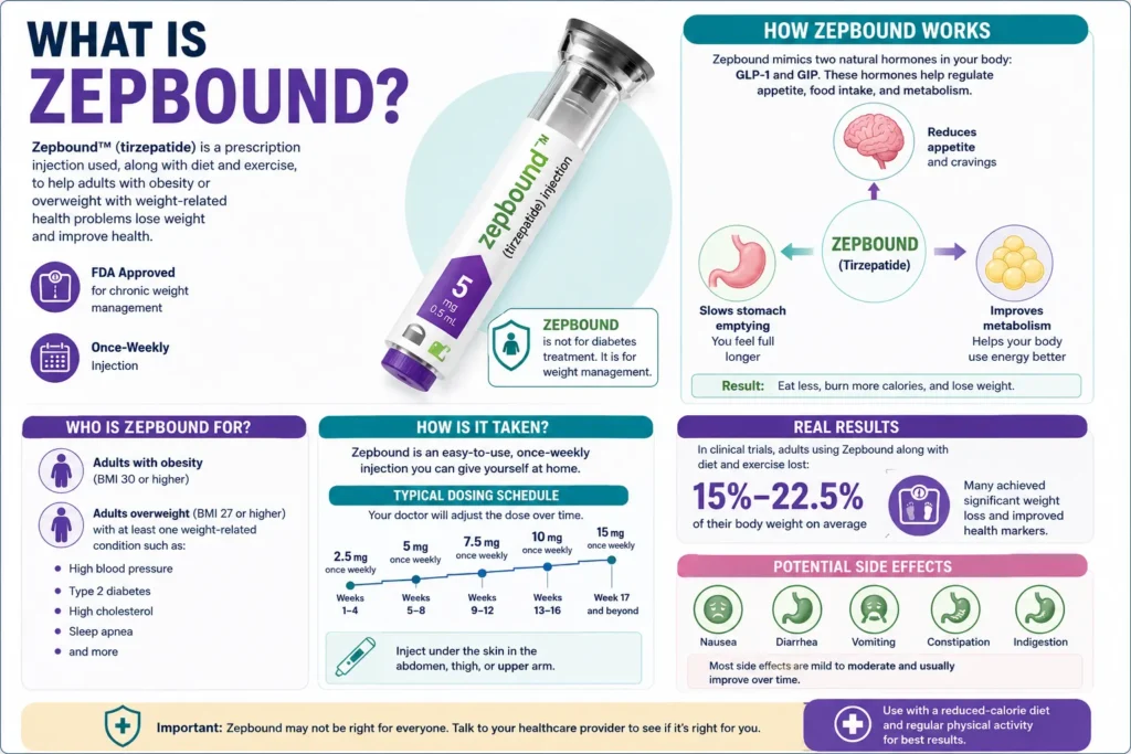 What is Zepbound Explained Visually