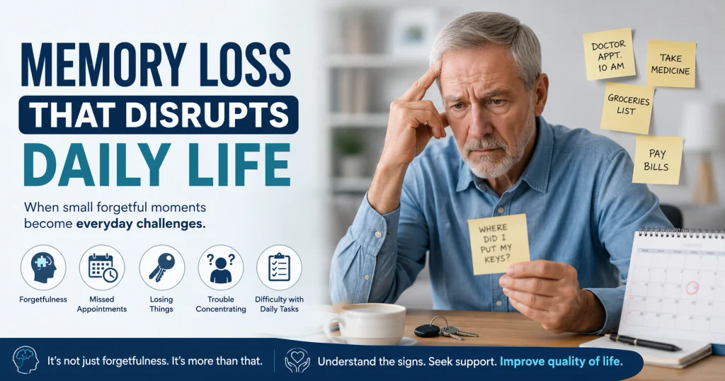 Memory Loss That Disrupts Daily Life