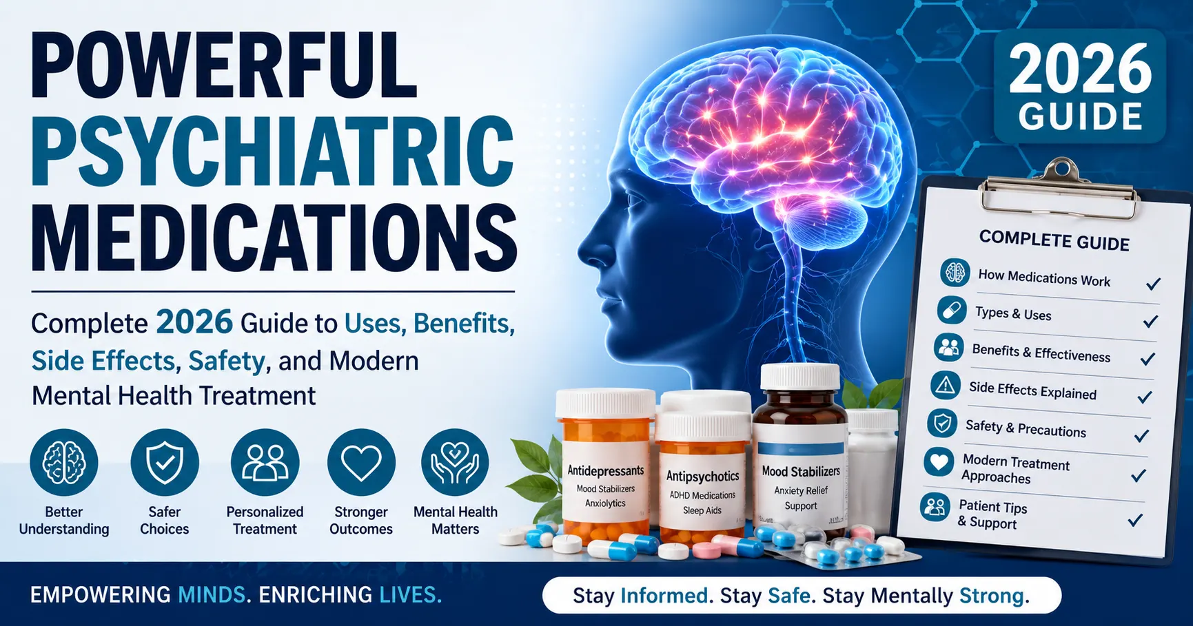Powerful Psychiatric Medications 2026 Guide