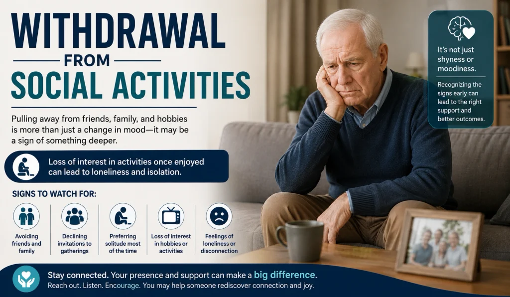 Withdrawal from Social Activities