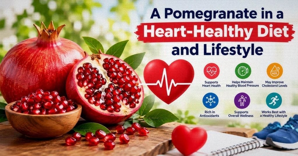 Pomegranate in a Heart-Healthy Diet and Lifestyle
